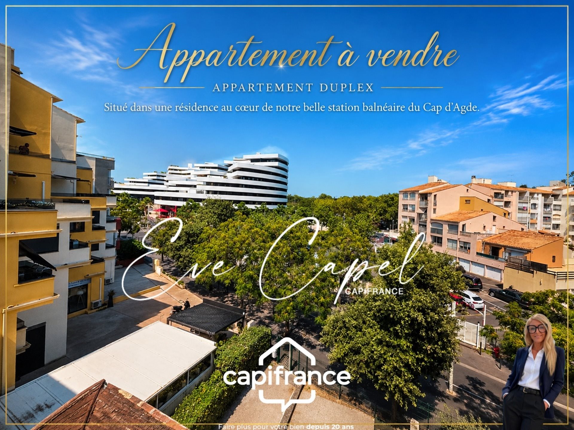 Appartement à vendre, 33m², Agde (Cap d'Agde)