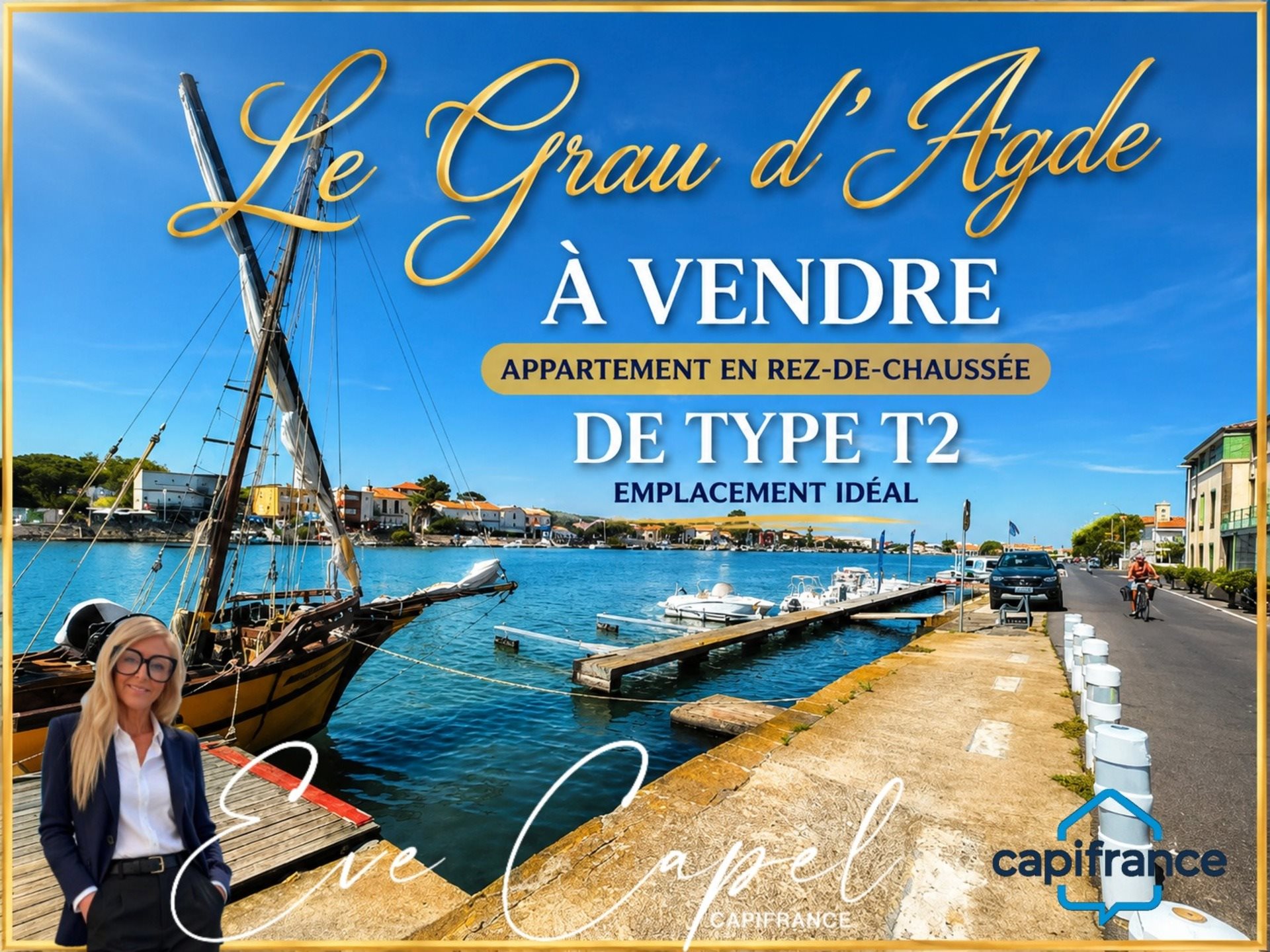 Appartement à vendre, 38m², Grau d'Agde