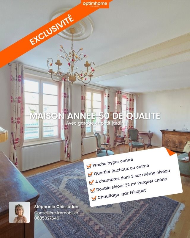 Maison à vendre, 136m², Limoges