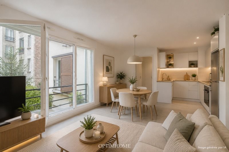 Appartement à vendre, 53m², Les Lilas