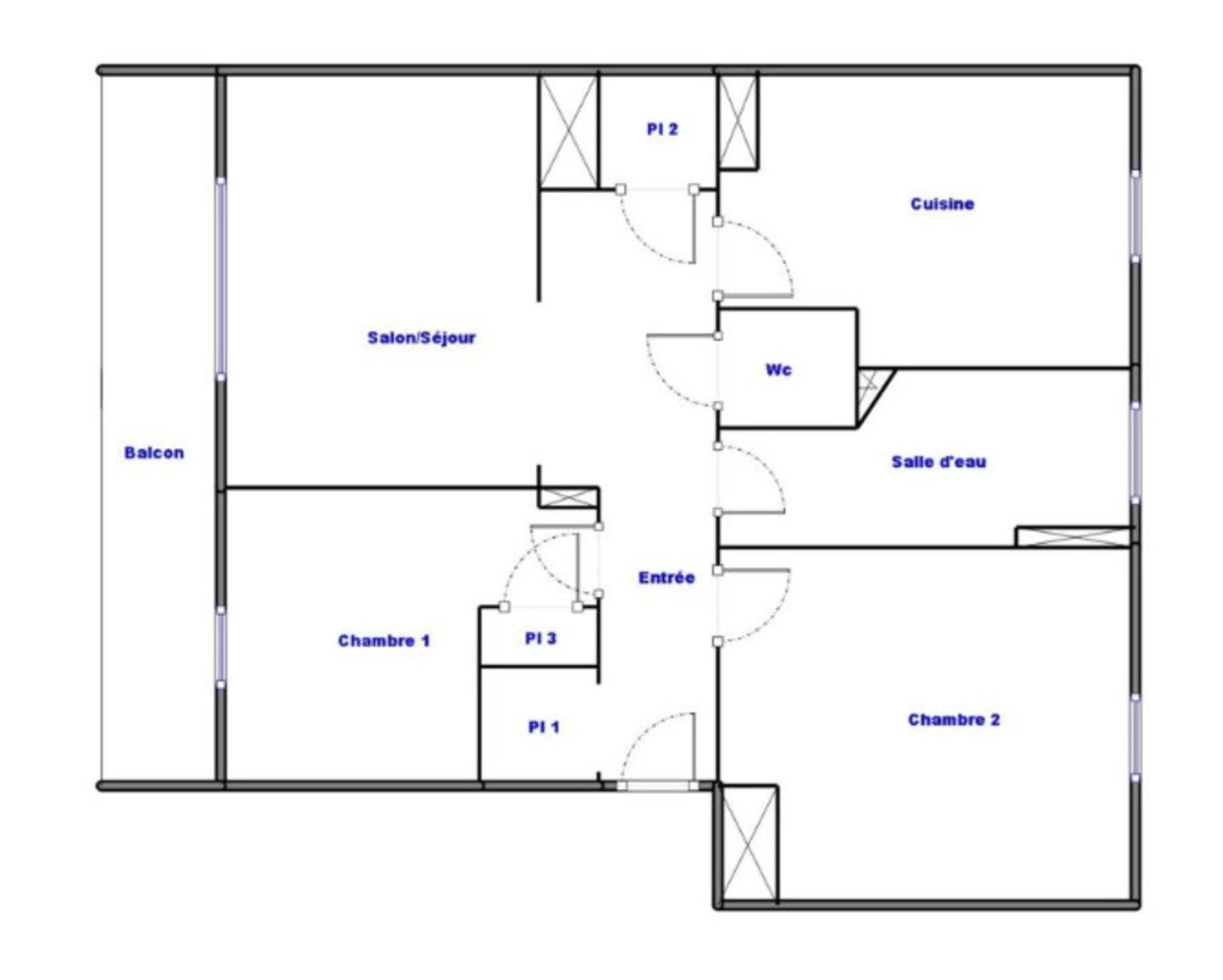 Appartement à vendre, 60m², Grenoble