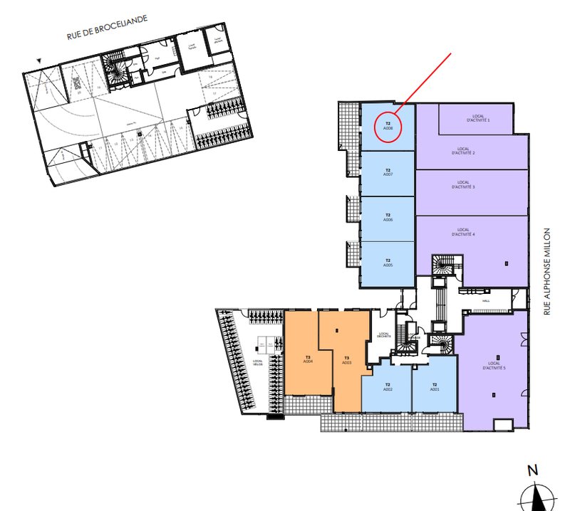 Appartement à vendre, 49m², Saint-Grégoire