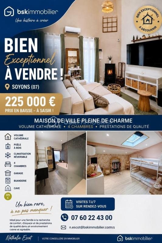 Maison à vendre, 137m², Soyons