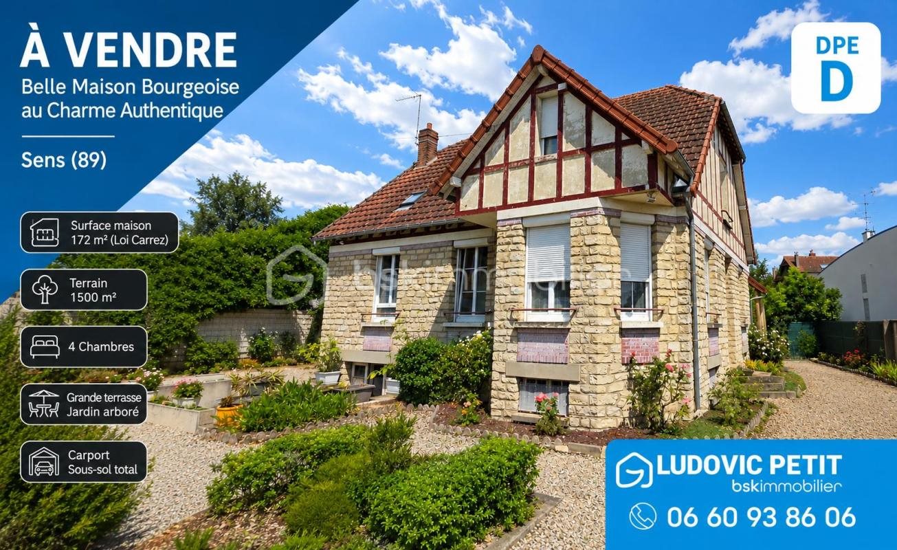 Maison à vendre, 172m², Sens
