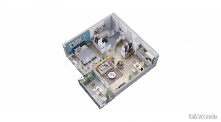 Appartement à vendre, 47m², Châteauroux