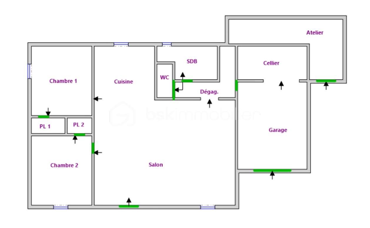 Maison à vendre, 60m², Vielprat