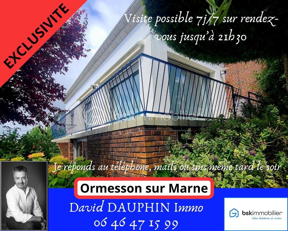 Maison à vendre, 110m², Ormesson-sur-Marne