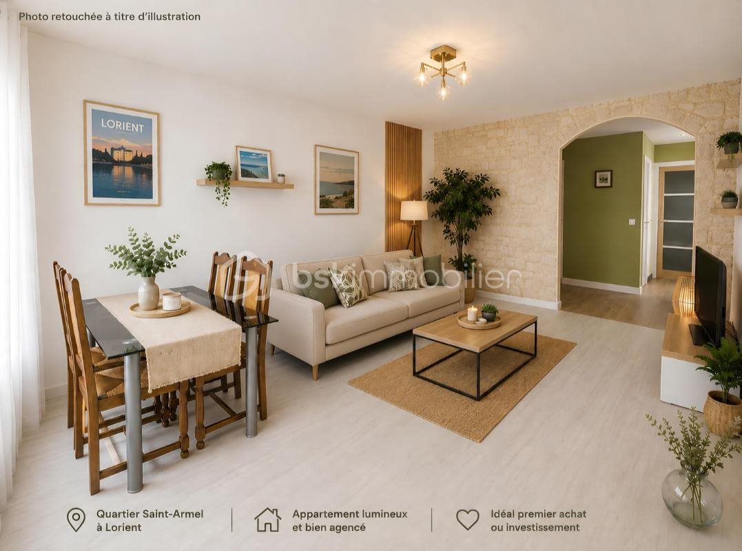 Appartement à vendre, 57m², Lorient