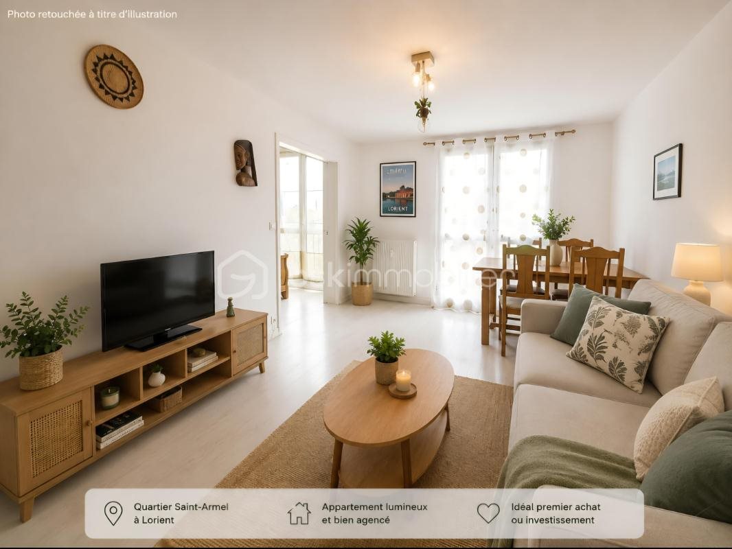 Appartement à vendre, 57m², Lorient