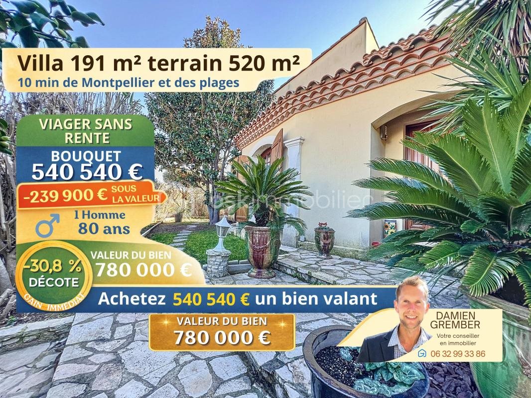 Maison à vendre, 191m², Lattes