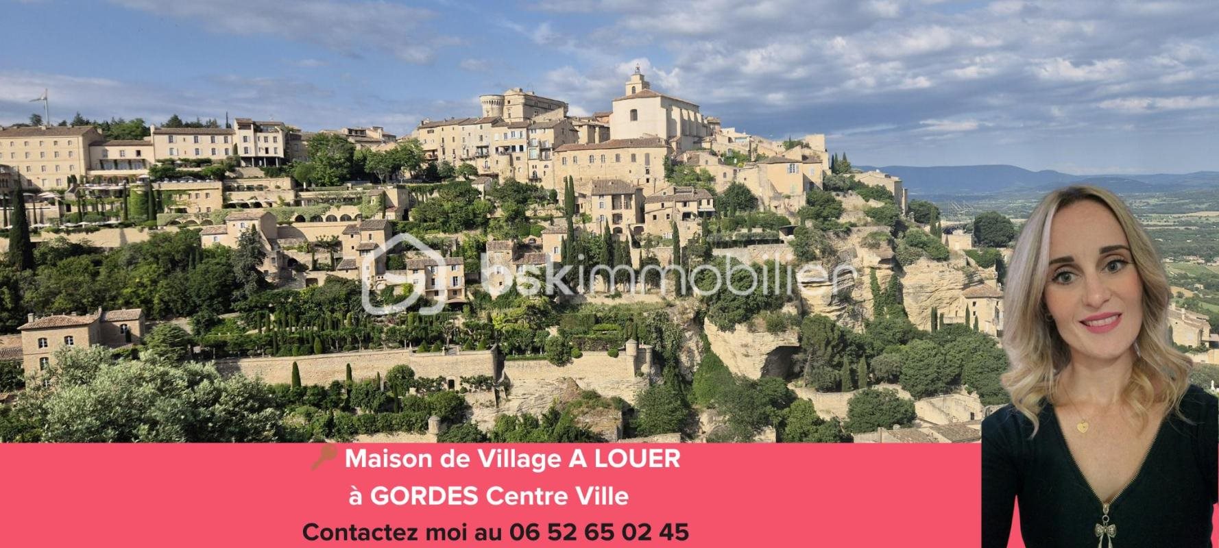 Maison à louer, 38m², Gordes