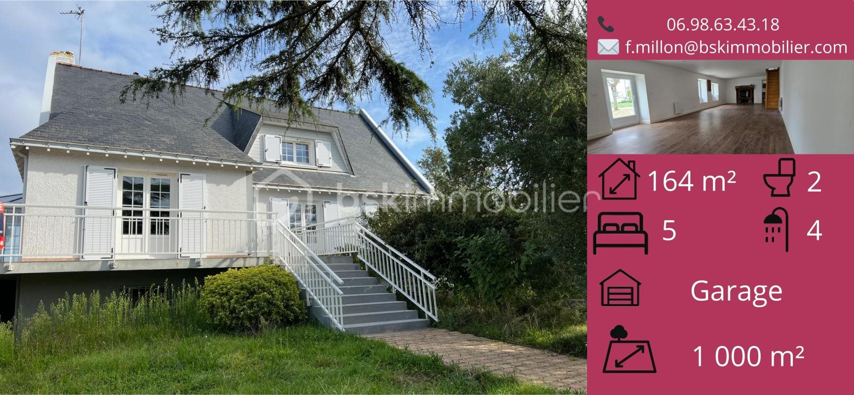 Maison à vendre, 164m², Pornichet