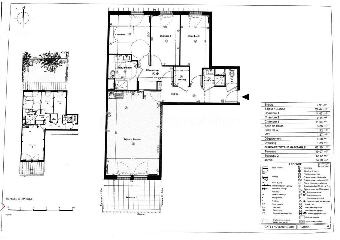 Appartement à vendre, 82m², Meaux