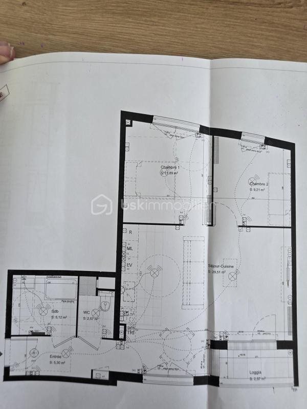 Appartement à vendre, 63m², Romainville
