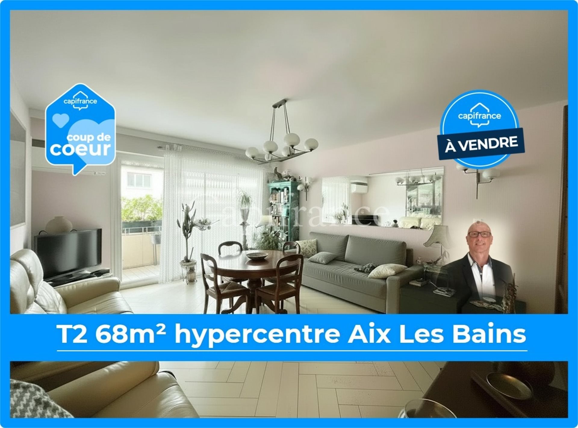 Appartement à vendre, 69m², Aix-les-Bains