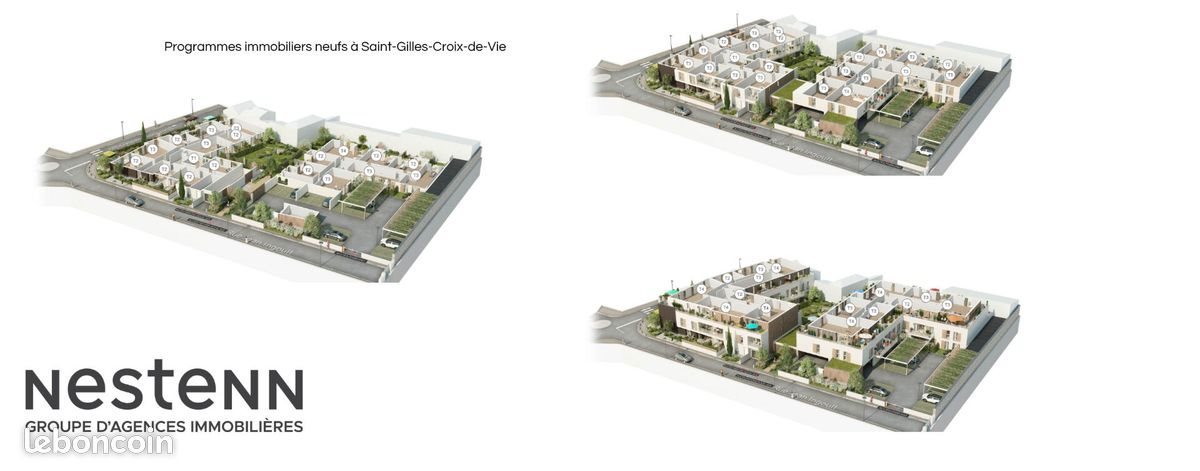 Appartement à vendre, 79m², Saint-Gilles-Croix-de-Vie