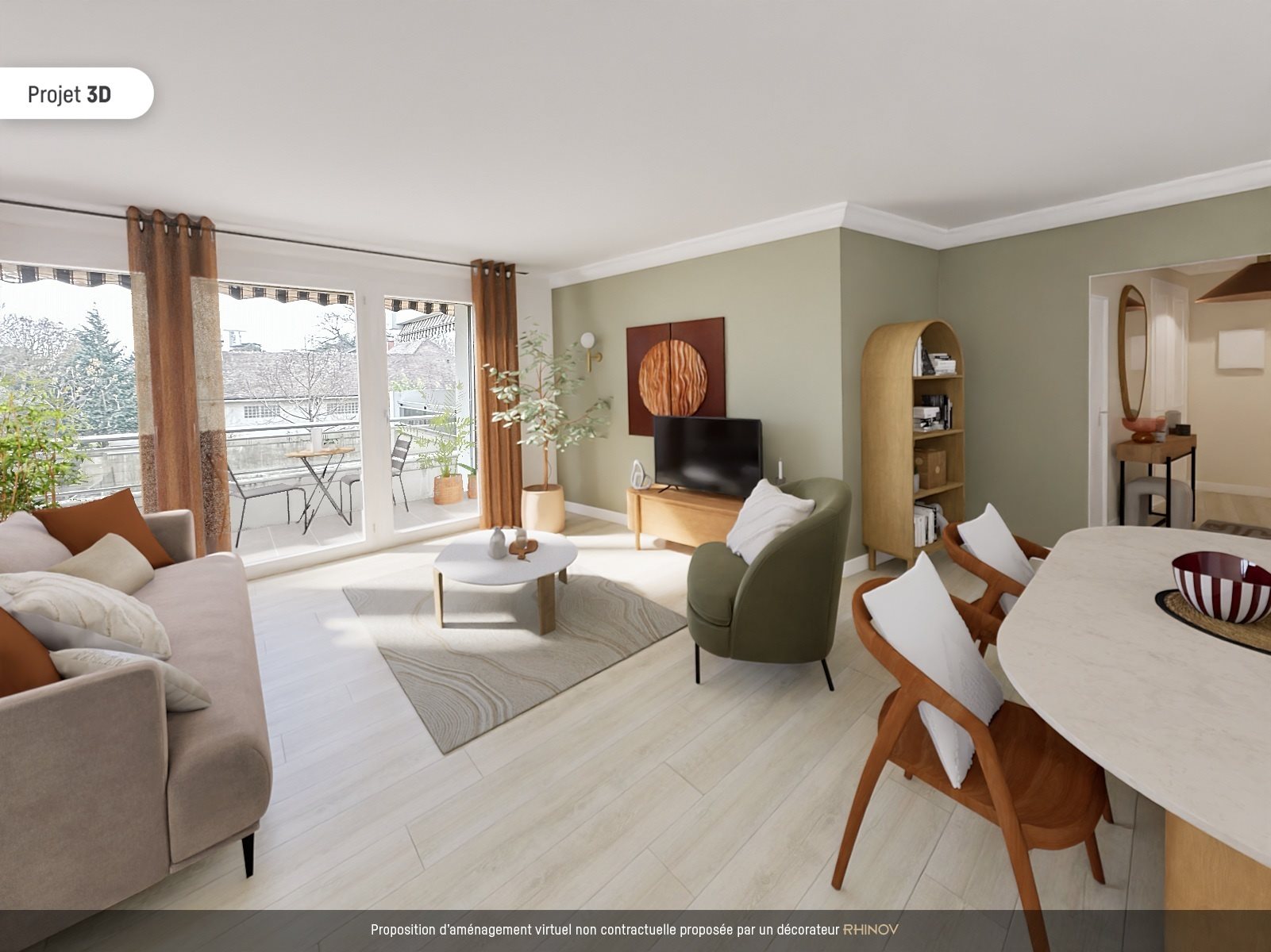 Appartement à vendre, 82m², Saint-Gratien