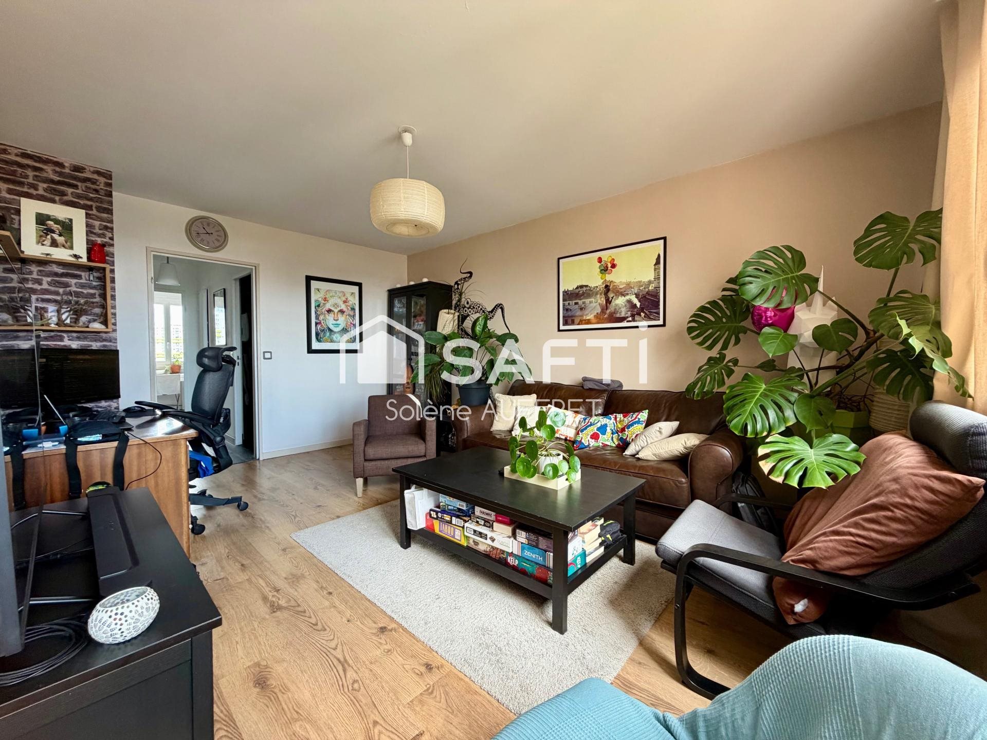 Appartement à vendre, 50m², Canteleu