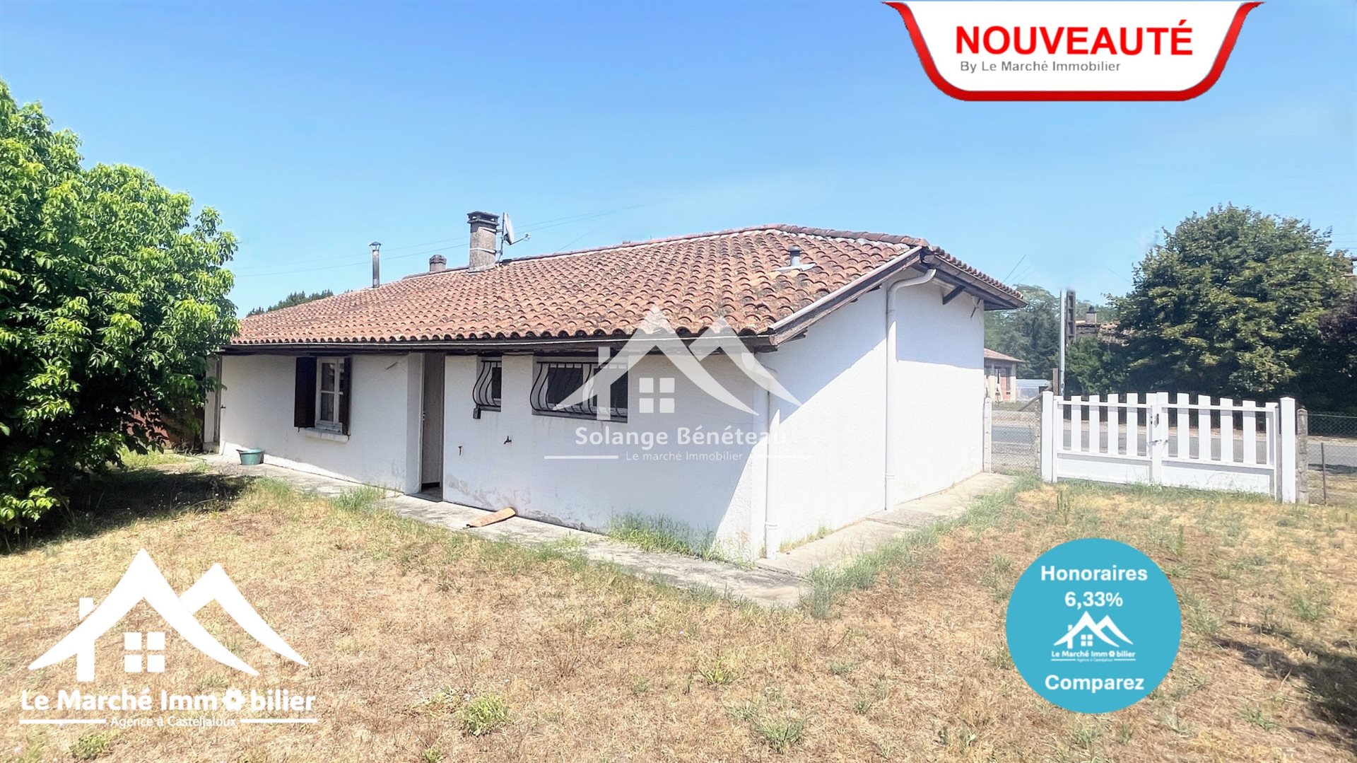 Maison à vendre, 97m², Houeillès