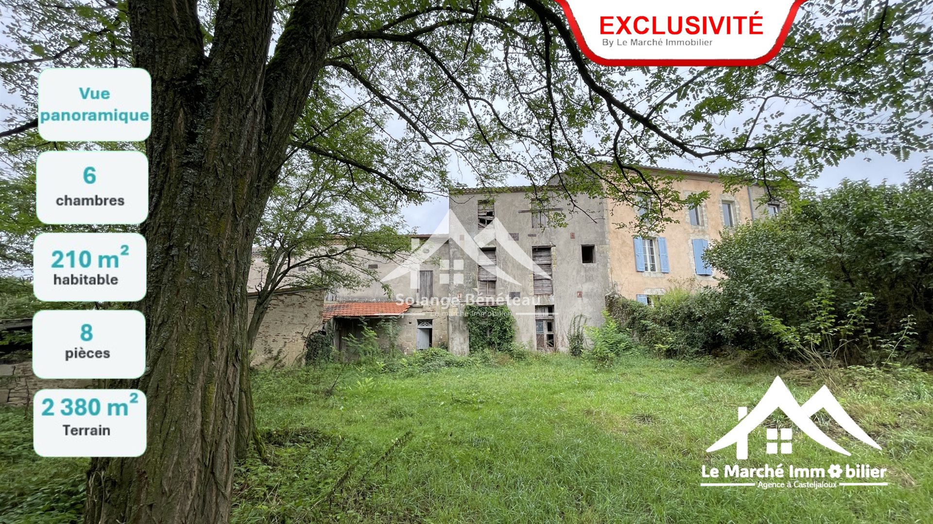 Maison à vendre, 210m², Grateloup-Saint-Gayrand