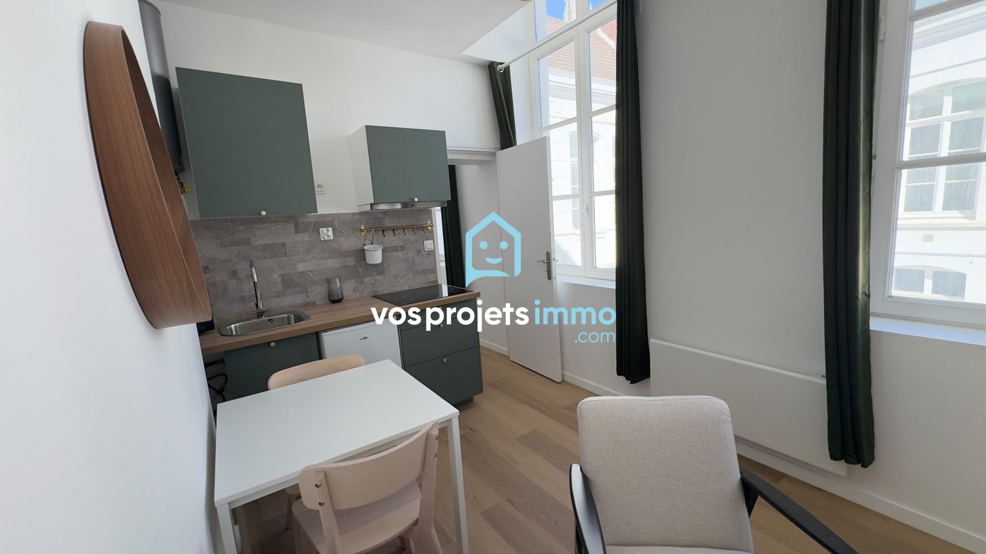 Appartement à louer, 25m², Valenciennes