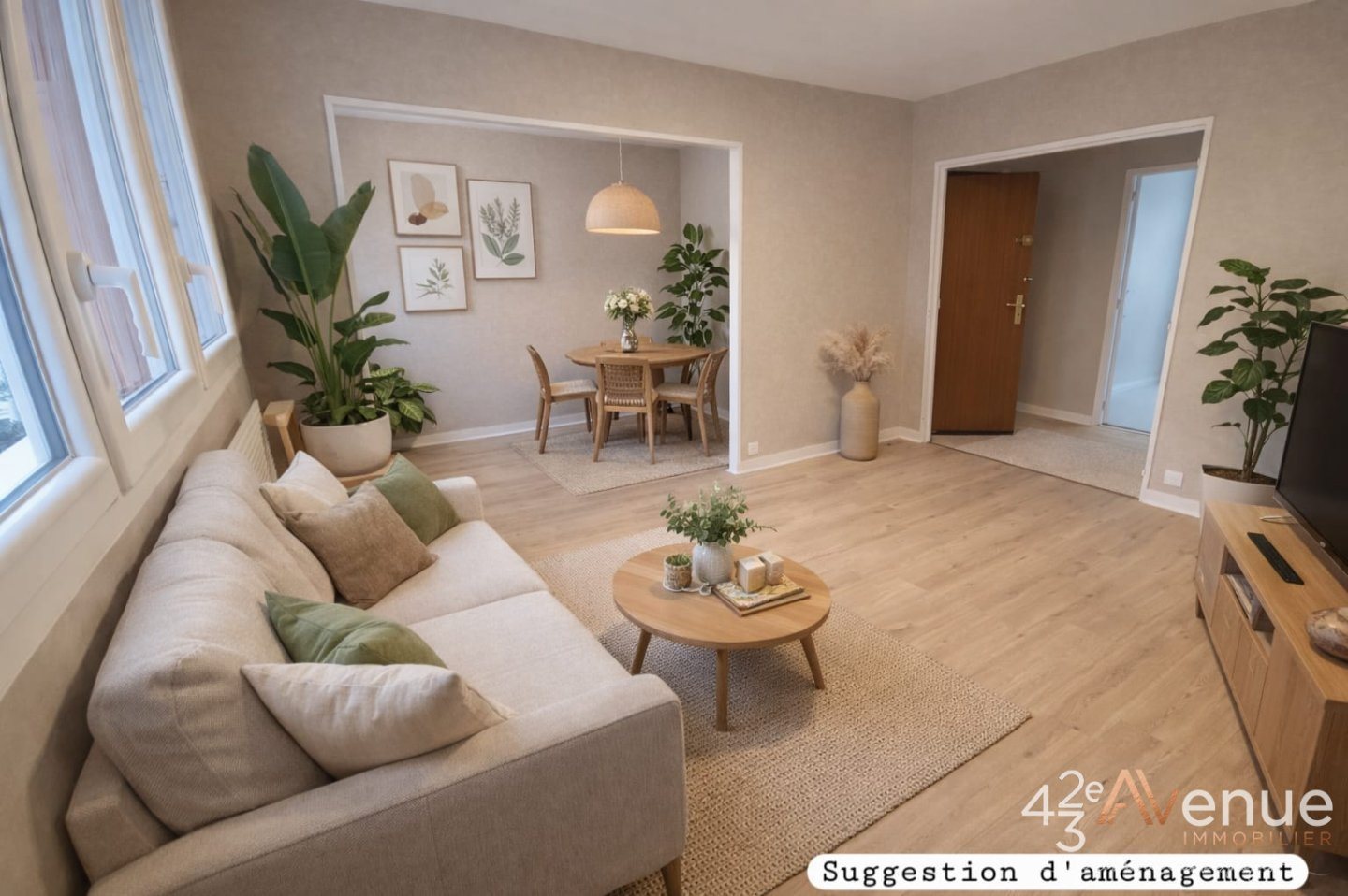 Appartement à vendre, 68m², Saint-Etienne
