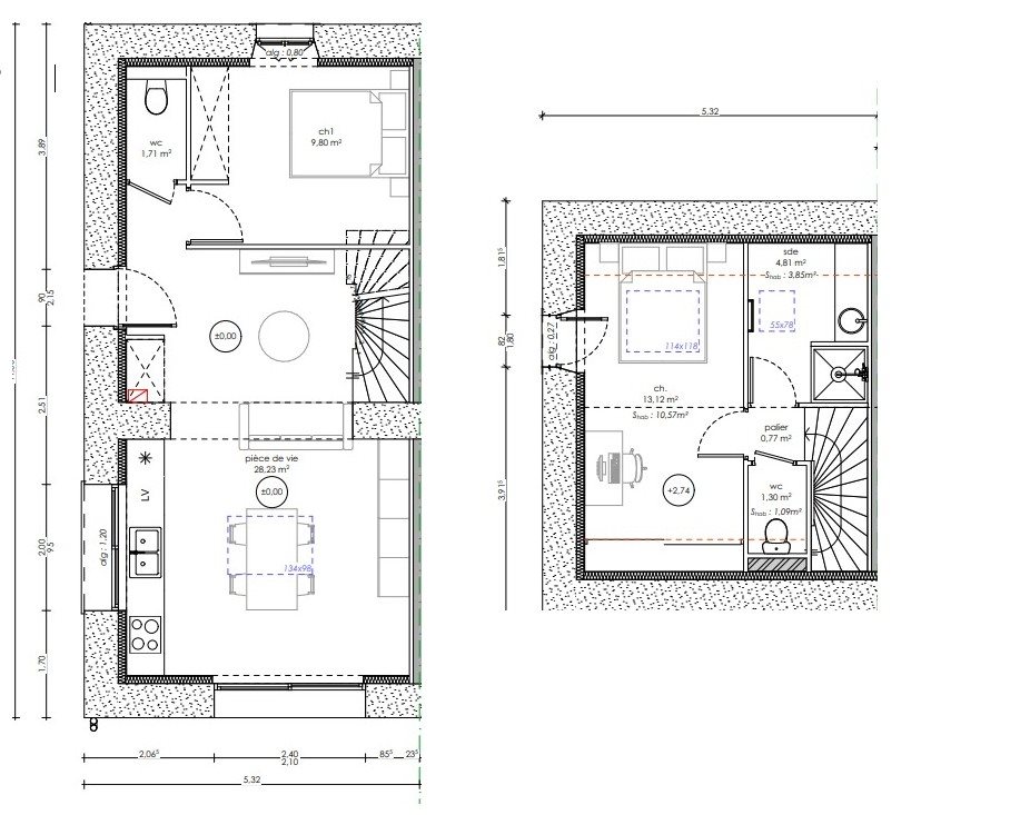 Maison à vendre, 58m², Sainte-Luce-sur-Loire