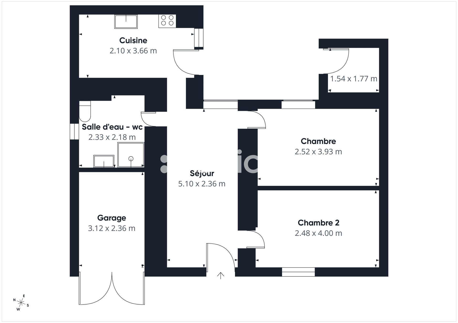 Maison à vendre, 45m², La Bernerie-en-Retz