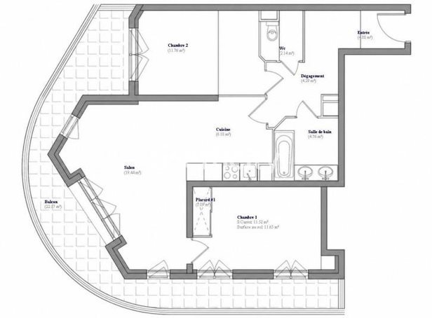Appartement à vendre, 66m², Antibes