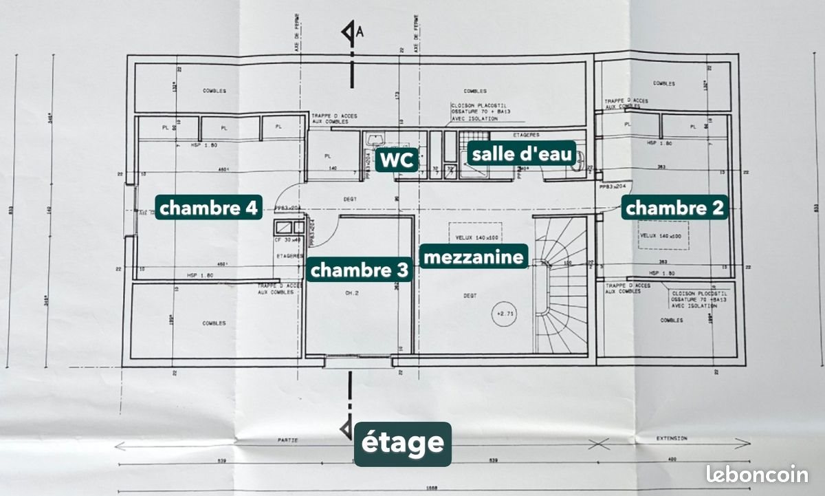 Maison à vendre, 172m², Echiré