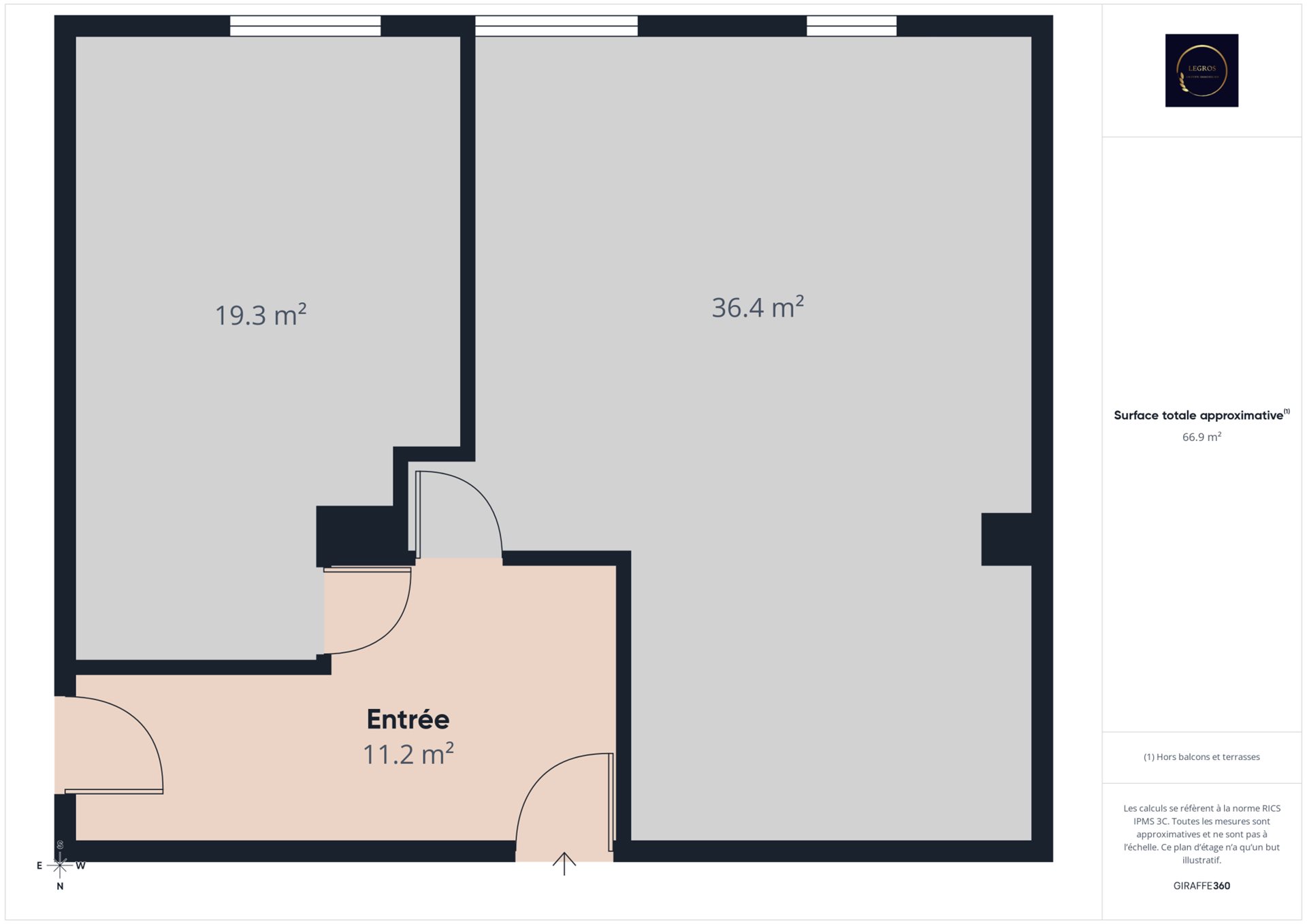 Appartement à vendre, 67m², Châteaurenard