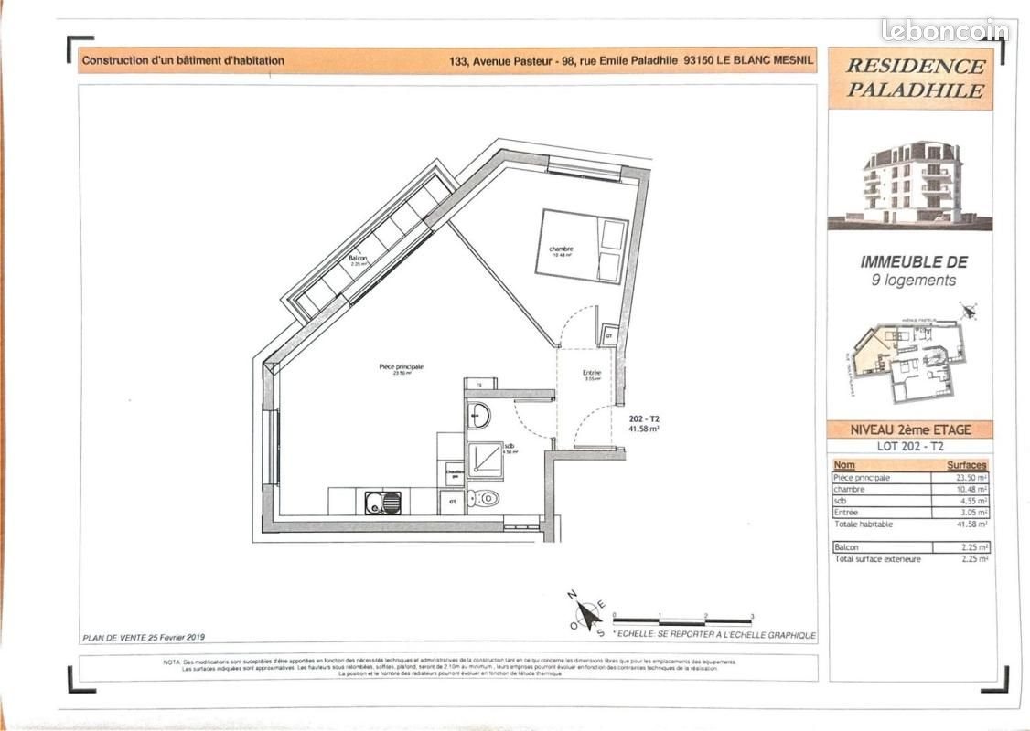 Appartement à vendre, 500m², Le Blanc-Mesnil