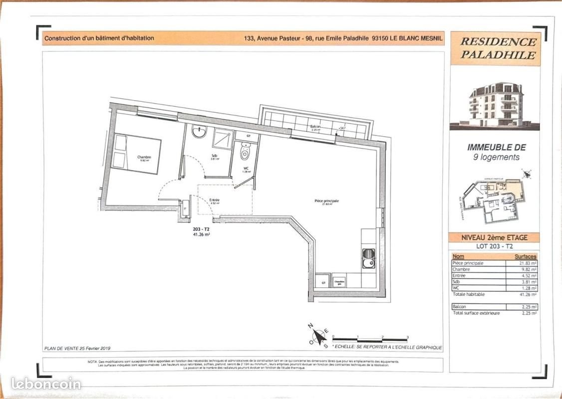 Appartement à vendre, 500m², Le Blanc-Mesnil