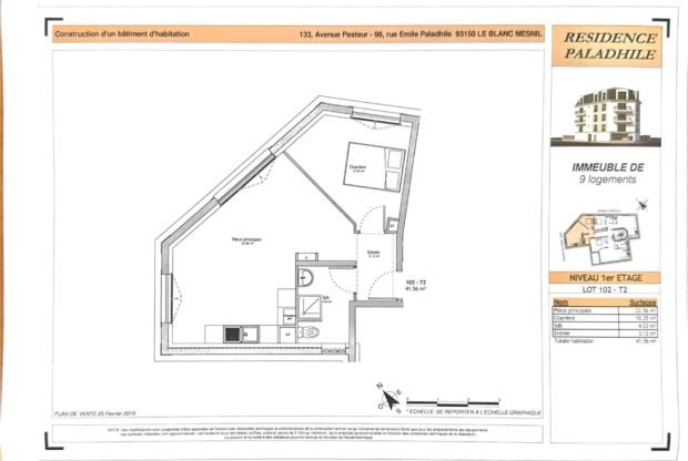 Appartement à vendre, 500m², Le Blanc-Mesnil