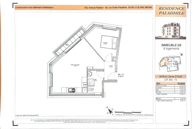 Appartement à vendre, 500m², Le Blanc-Mesnil
