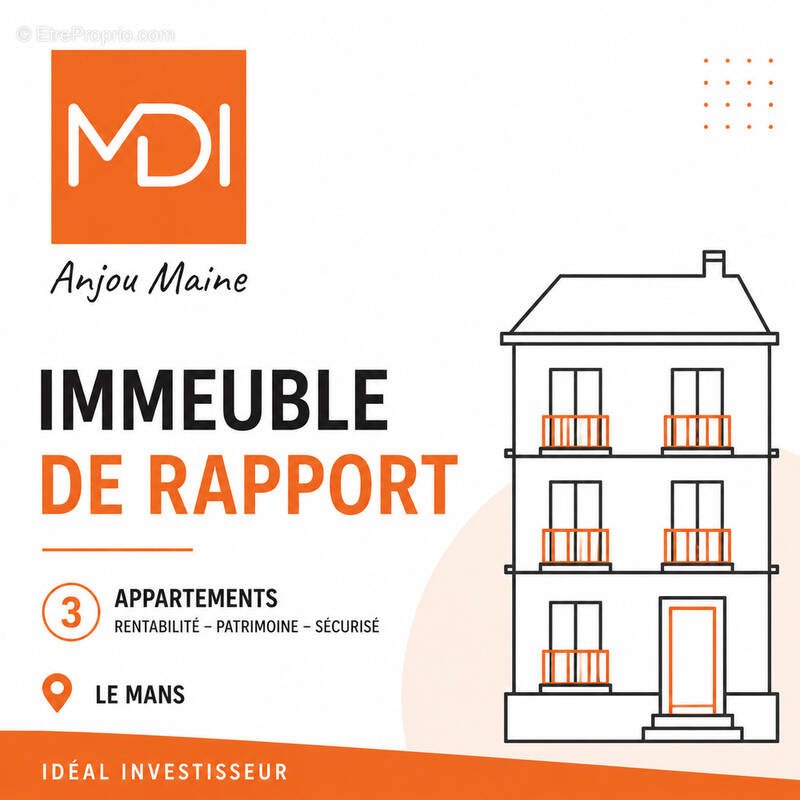 Appartement à vendre, 137m², Le Mans