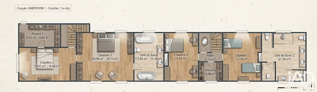 Maison à vendre, 397m², Chambray