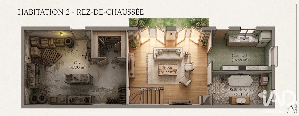 Maison à vendre, 397m², Chambray