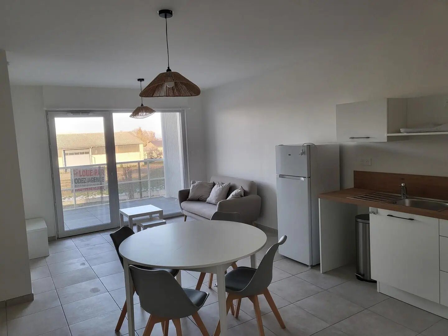 Appartement à louer, 43m², Flavin