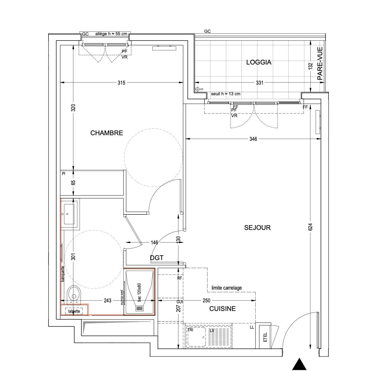 Appartement à vendre, 42m², Bagnolet