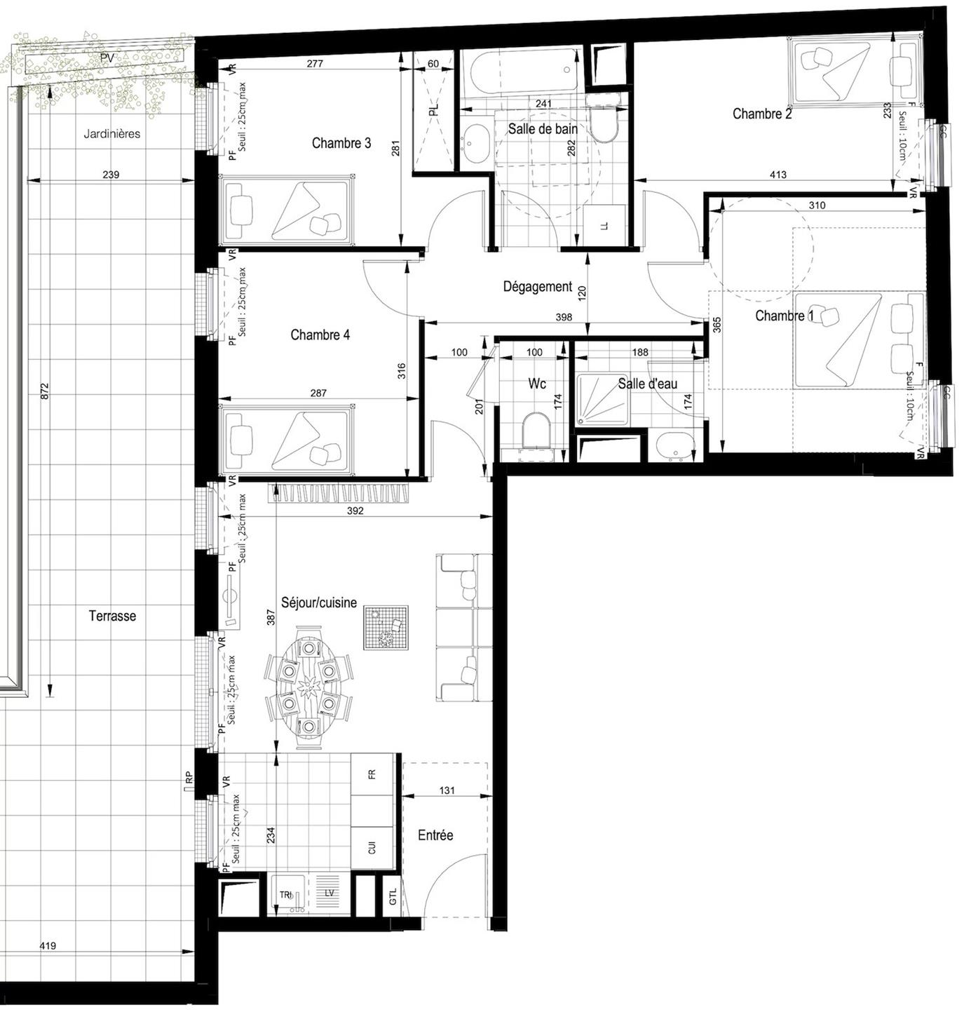 Appartement à vendre, 115m², Maisons-Alfort