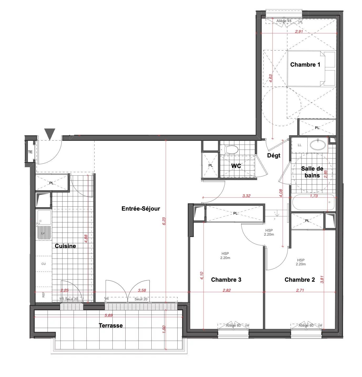 Appartement à vendre, 96m², Le Perreux-sur-Marne