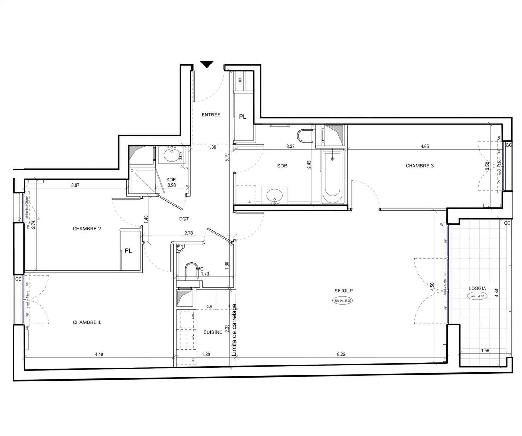 Appartement à vendre, 87m², L'Haÿ-les-Roses