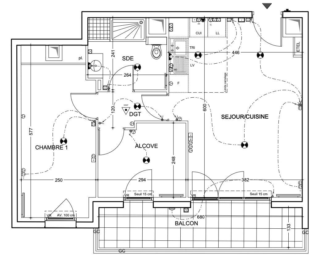 Appartement à vendre, 53m², Clichy