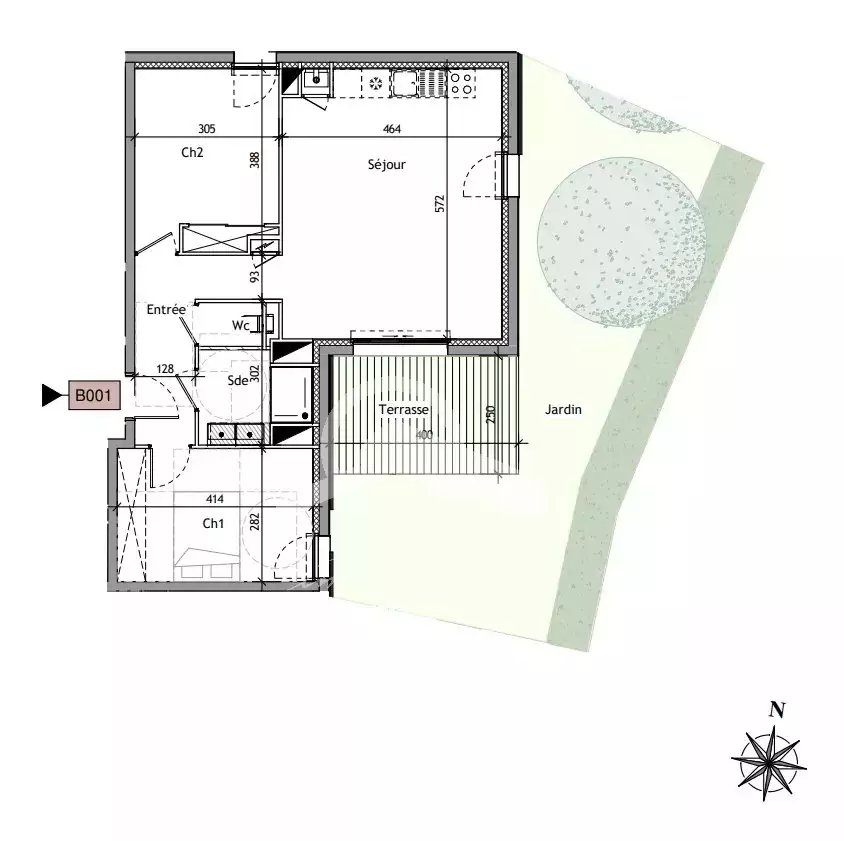 Appartement à vendre, 62m², Saint-Nazaire