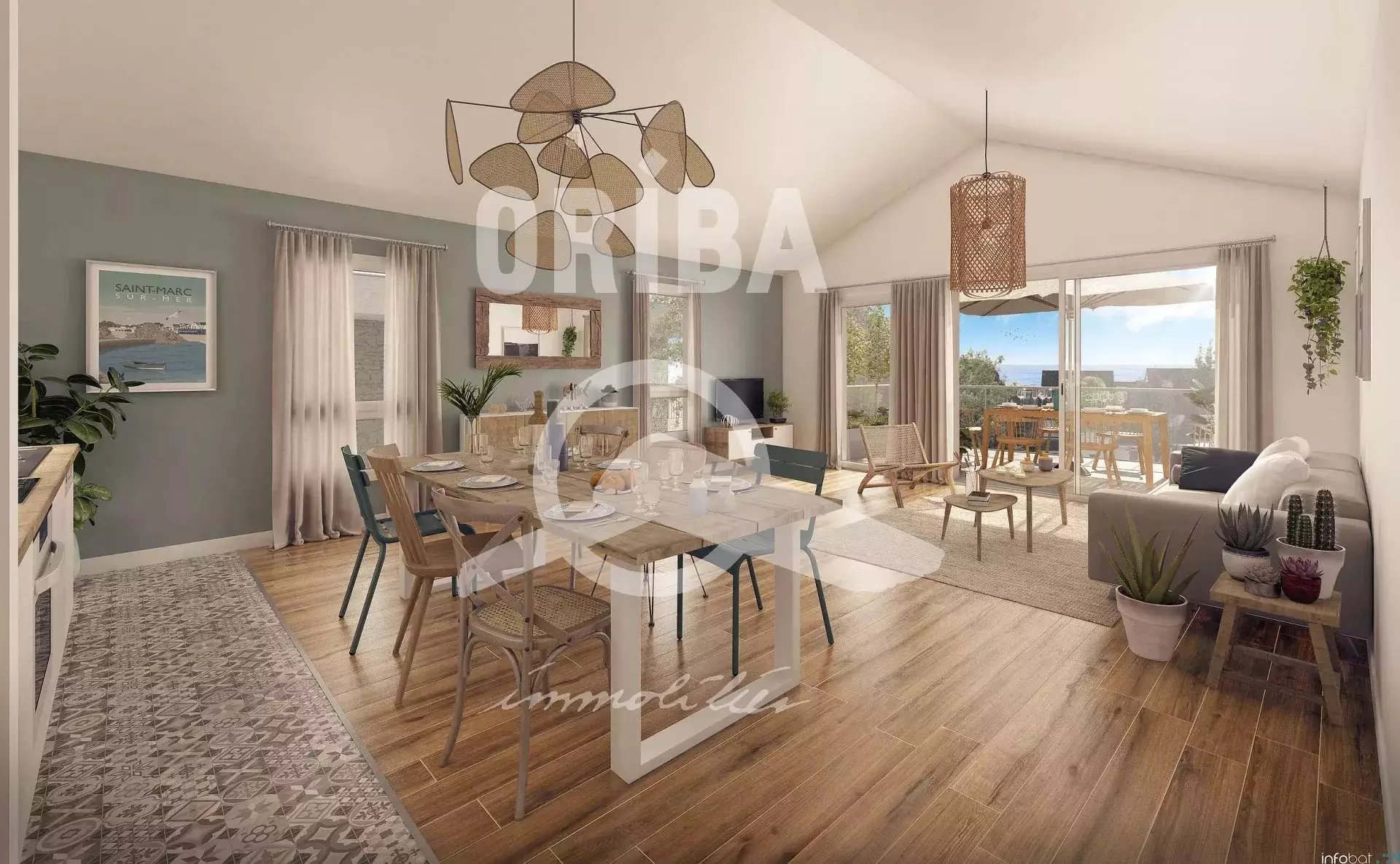 Appartement à vendre, 97m², Saint-Nazaire