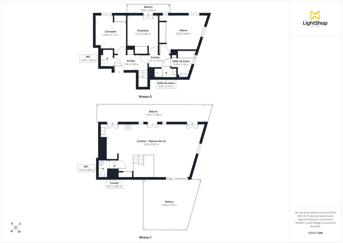 Appartement à vendre, 108m², Sèvres