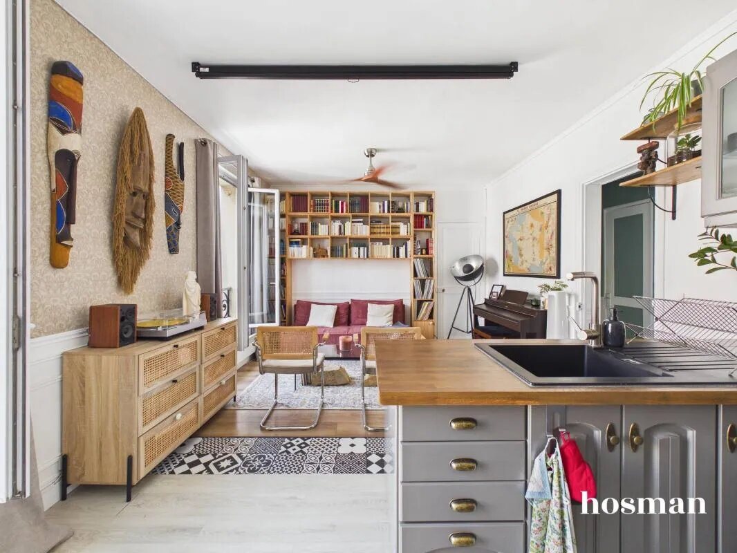 Appartement à vendre, 34m², Paris 19ème