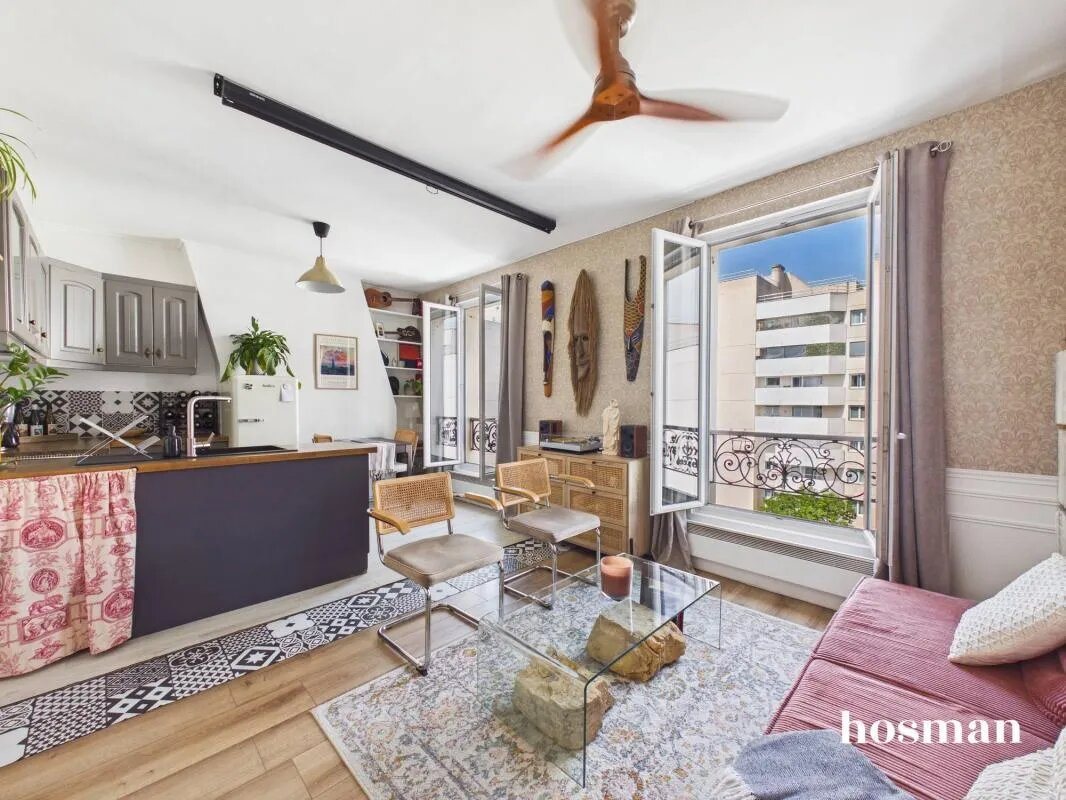 Appartement à vendre, 34m², Paris 19ème