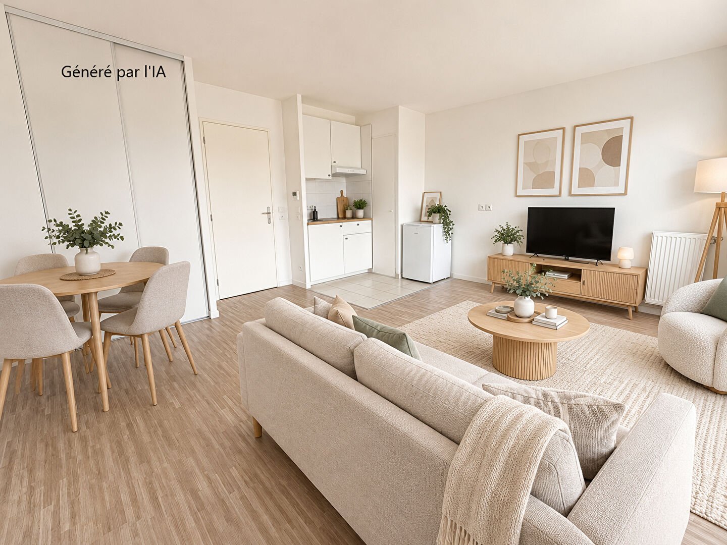 Appartement à louer, 26m², Saint-Ouen-l'Aumône